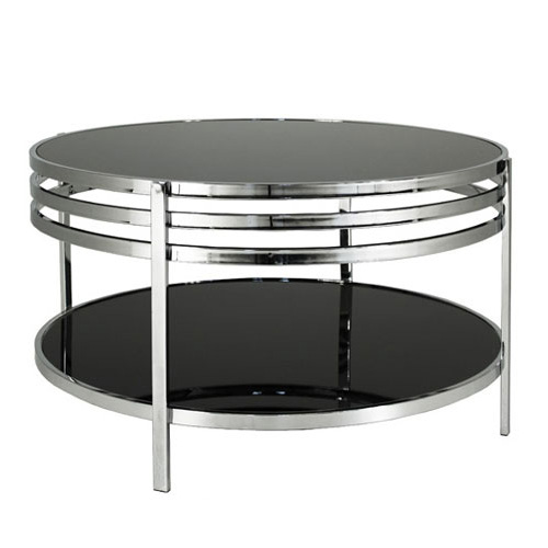Lucca soffbord svart glas krom 2290 kr Trendrum se Lucca soffbord svart glas krom 2290 kr Trendrum se