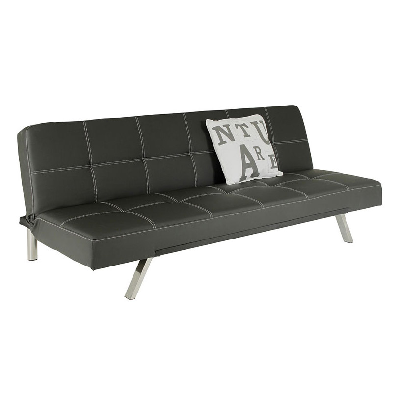 Winner bäddsoffa svart PU kontrastsöm 2790 kr Trendrum se Winner bäddsoffa svart PU kontrastsöm 2790 kr Trendrum se