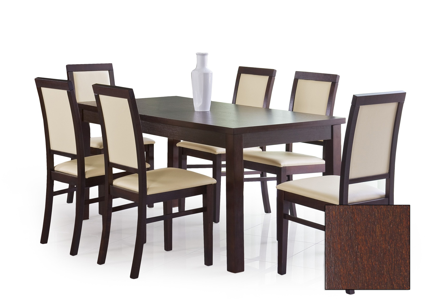 Alice matbord 160 200 cm Mörk valnöt i naturfan u00e8r 2495 kr Trendrum se Alice matbord 160 200 cm Mörk valnöt i naturfan u00e8r 2495 kr Trendrum se