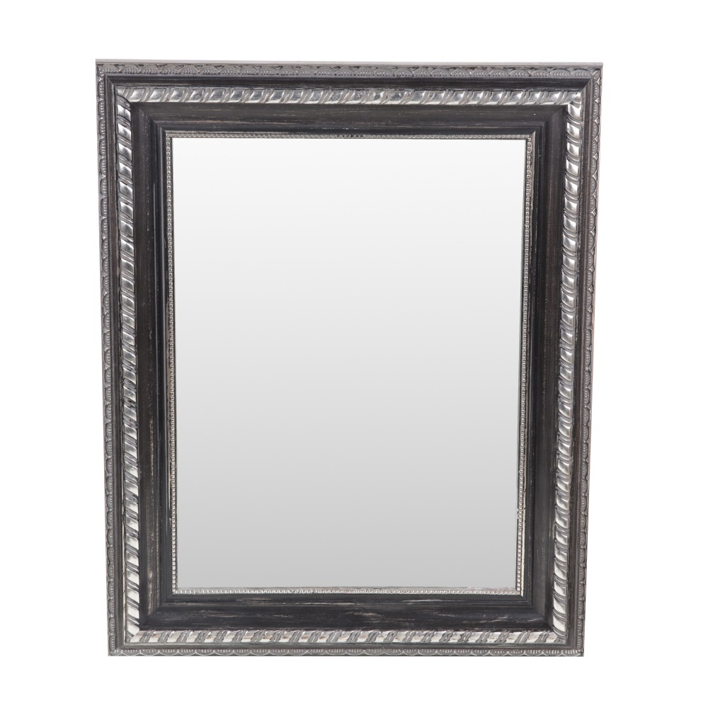 Brage spegel Svart silver trä 30×40 cm 489 kr Trendrum se Brage spegel Svart silver trä 30×40 cm 489 kr Trendrum se