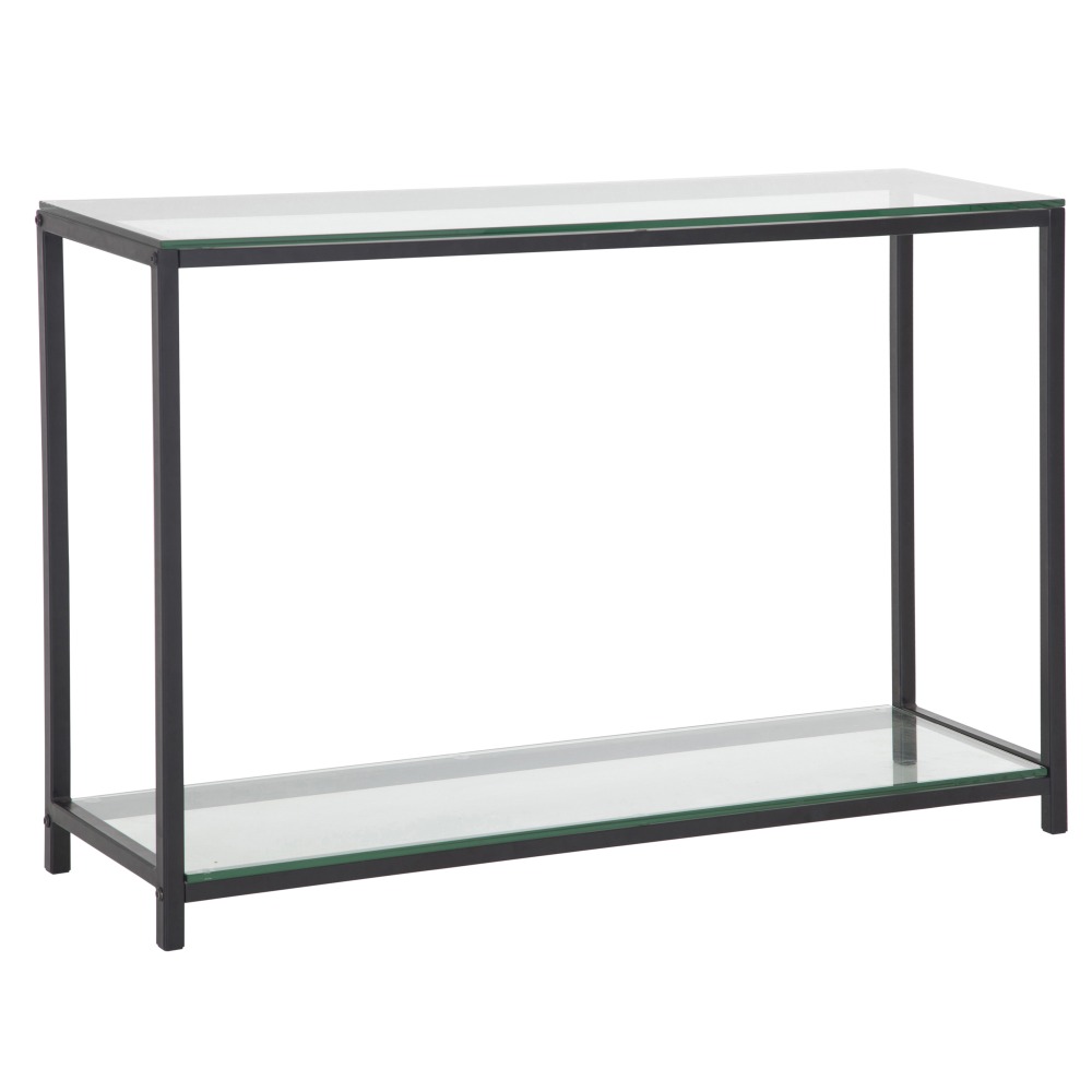 Stil avlastningsbord Svart metall glas 1695 kr Trendru Stil avlastningsbord Svart metall glas 1695 kr Trendru