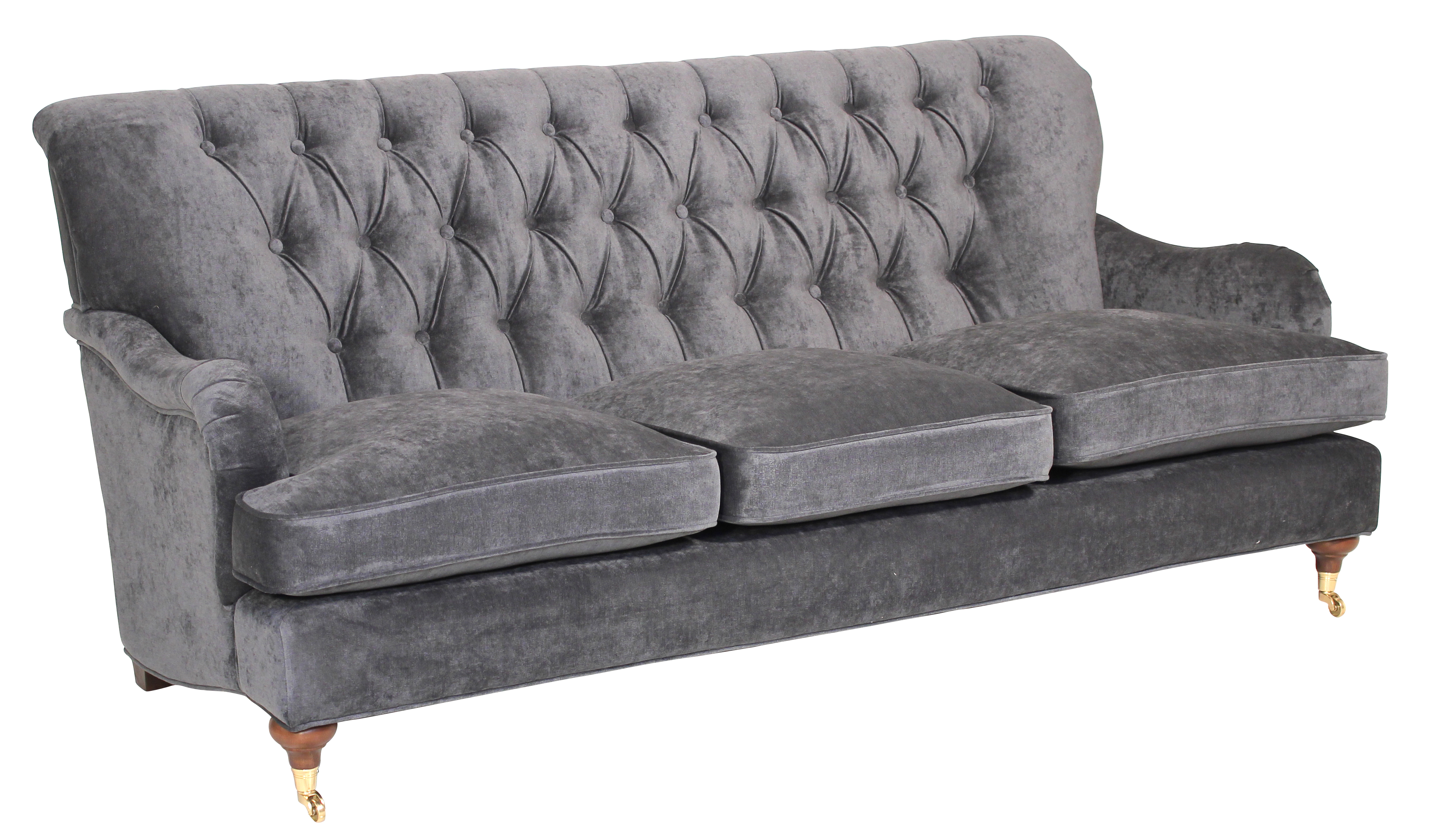 William 3 sits soffa Grå sammet 10195 kr Trendrum se William 3 sits soffa Grå sammet 10195 kr Trendrum se