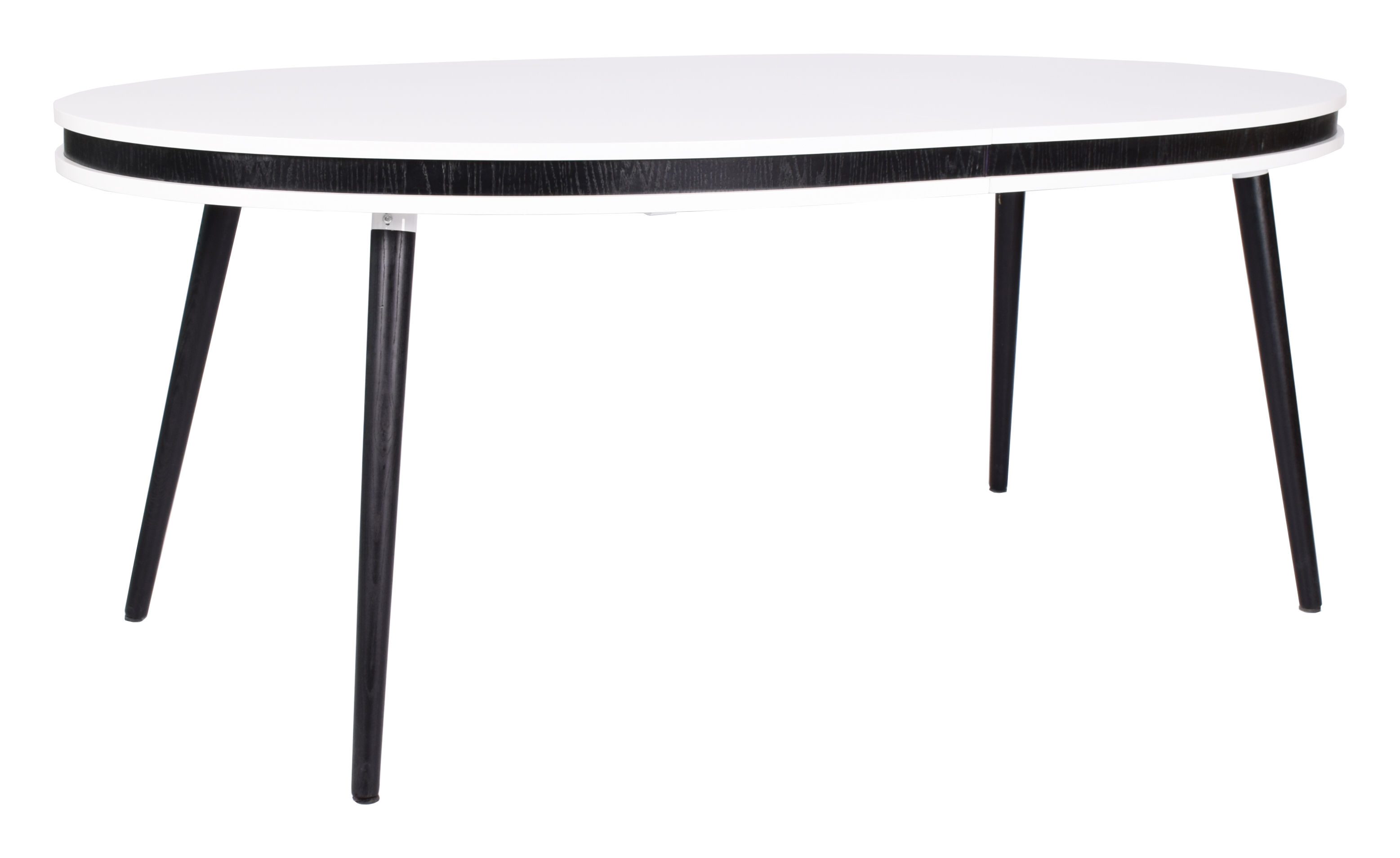 Hugo ovalt matbord Vit Svart Svarta ben 7095 kr Trendrum se Hugo ovalt matbord Vit Svart Svarta ben 7095 kr Trendrum se