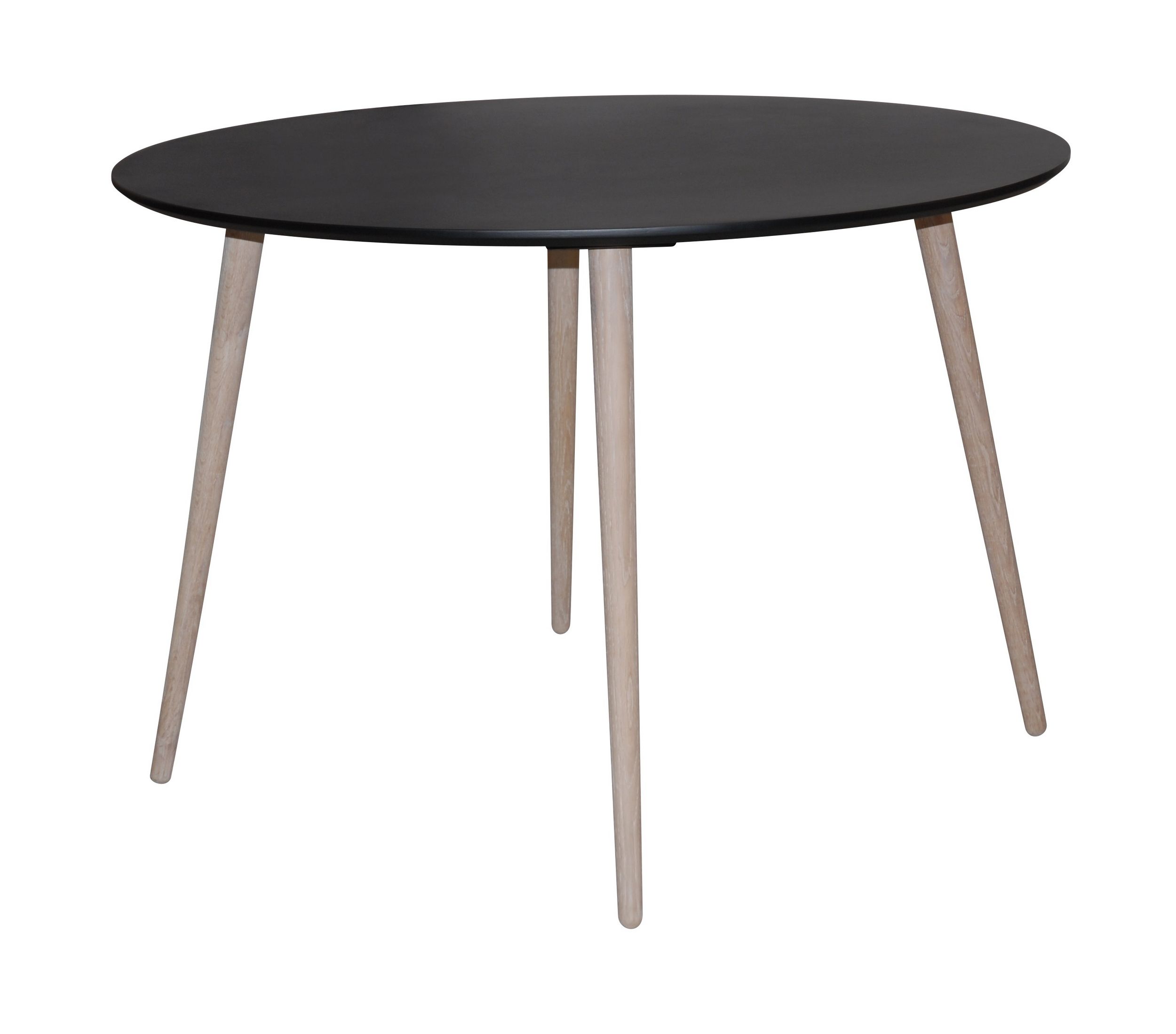 Stavanger runt matbord 110 cm Svart Vitoljad ek 2190 kr Trendrum se Stavanger runt matbord 110 cm Svart Vitoljad ek 2190 kr Trendrum se