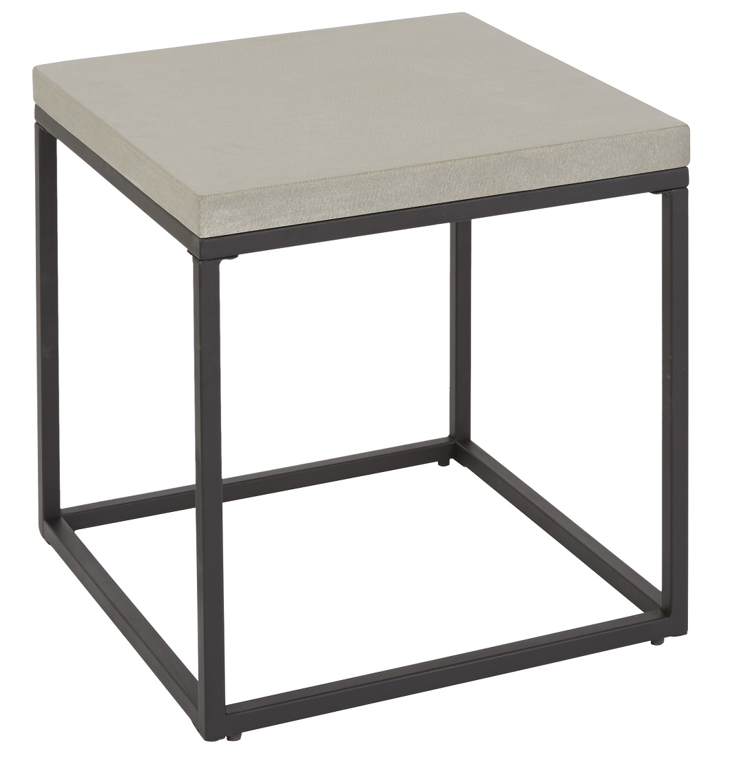 Accent soffbord 50 cm Cement Svart 1990 kr Trendrum se Accent soffbord 50 cm Cement Svart 1990 kr Trendrum se