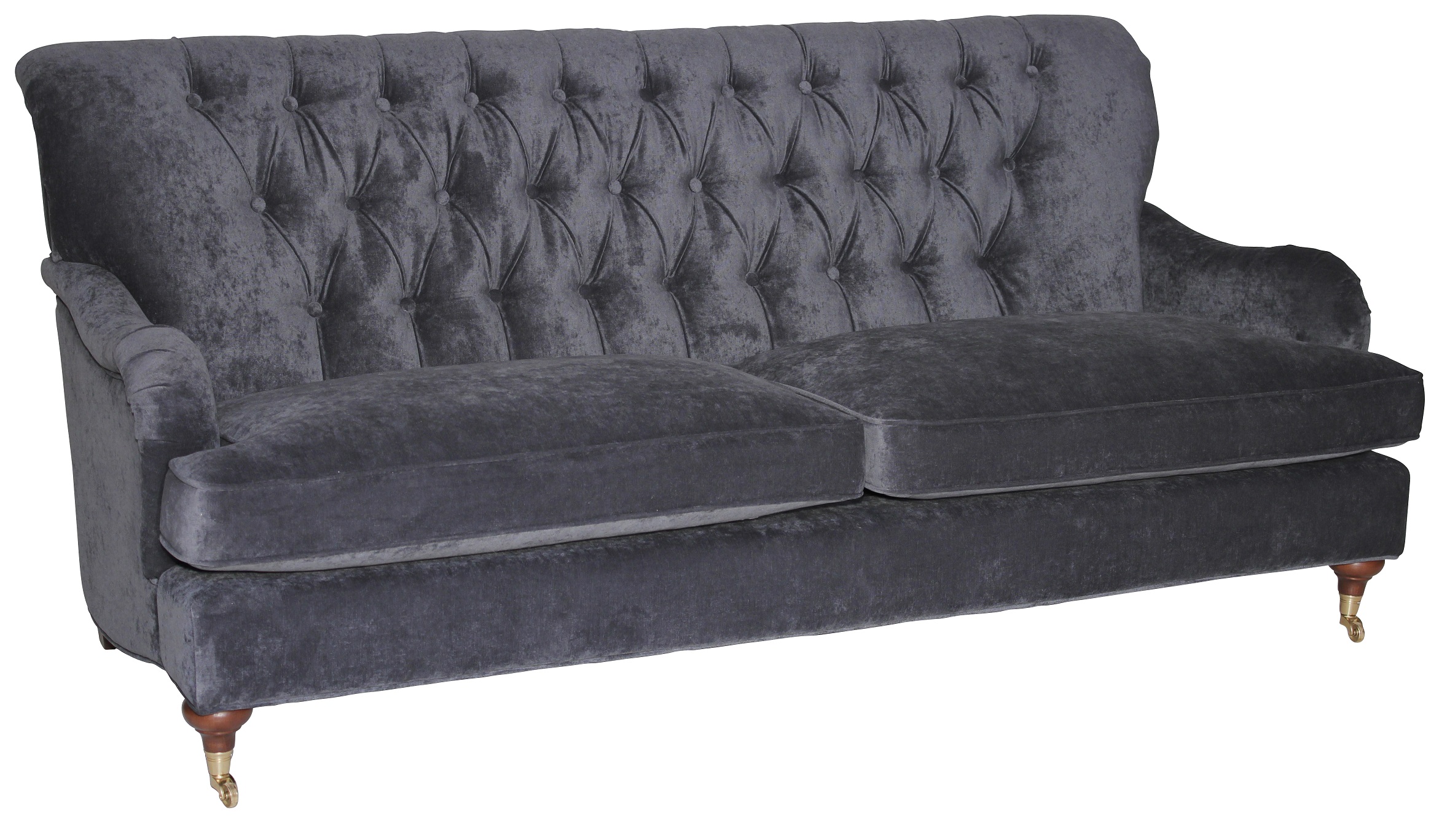 William 3 sits soffa Grå sammet 10195 kr Trendrum se William 3 sits soffa Grå sammet 10195 kr Trendrum se