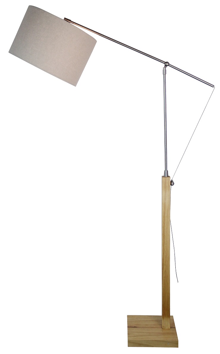 Masai stor golvlampa Trä Grå 1195 kr Trendrum se Masai stor golvlampa Trä Grå 1195 kr Trendrum se