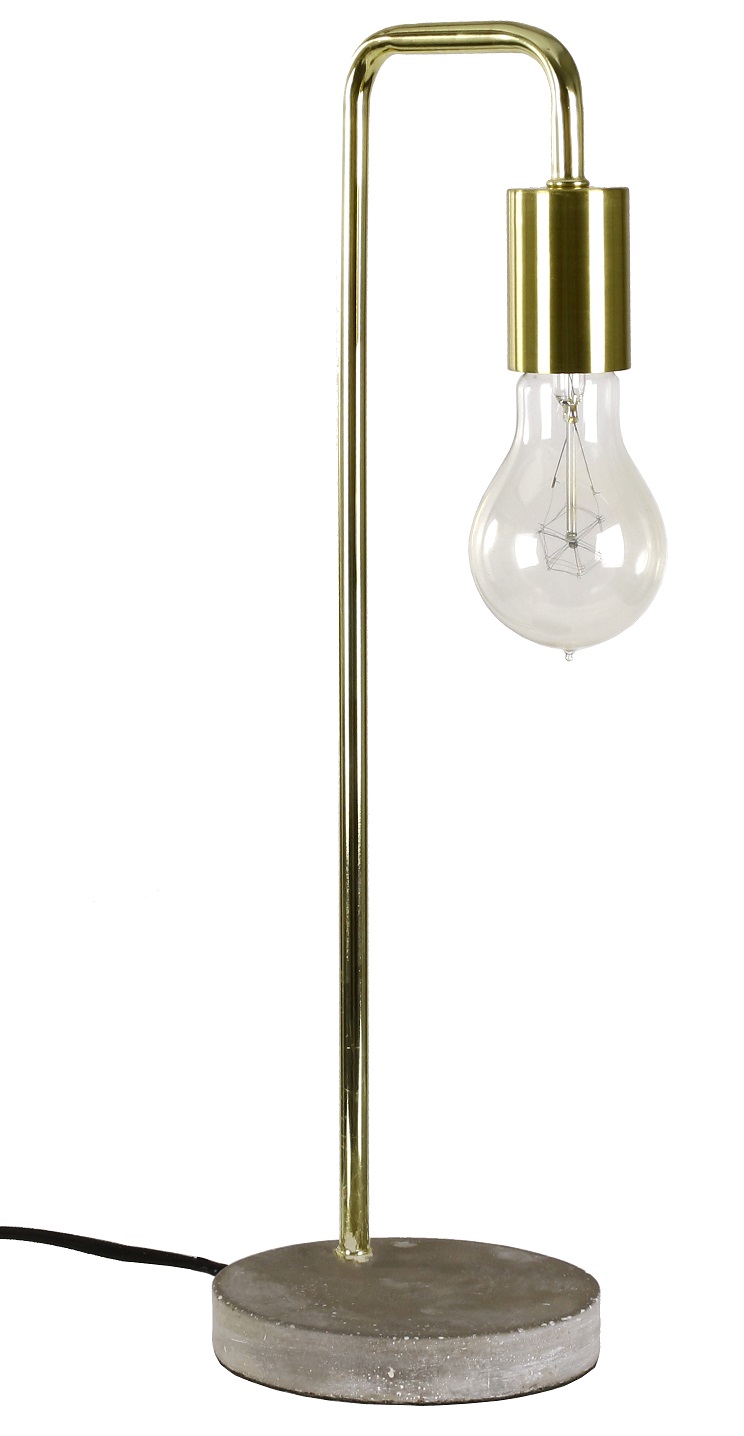 Edet bordslampa Mässing Cement 295 kr Trendrum se Edet bordslampa Mässing Cement 295 kr Trendrum se