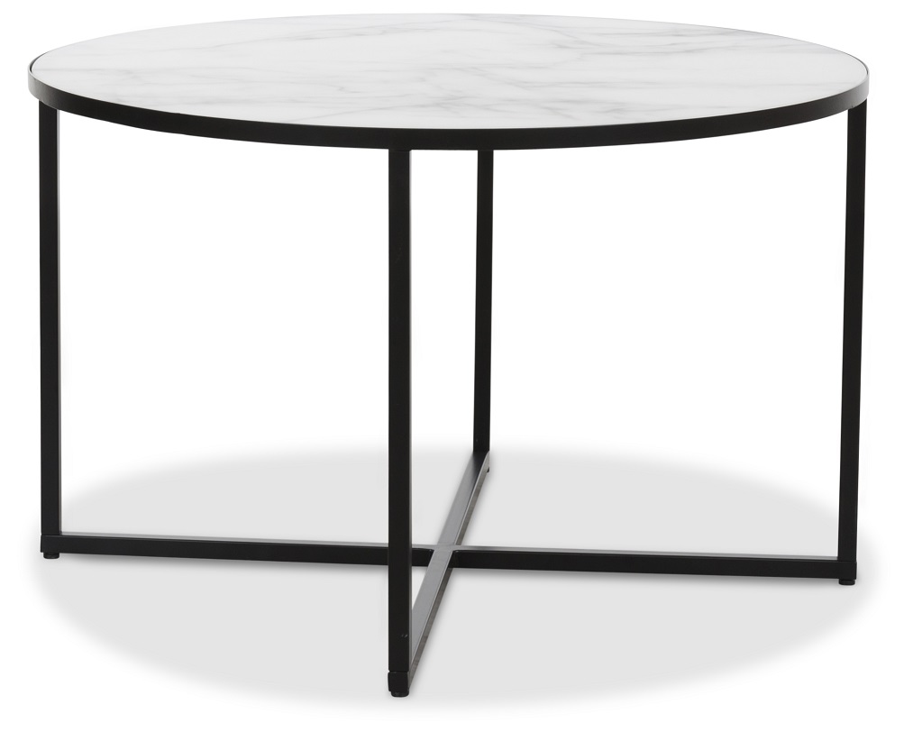 Sevilla soffbord runt SvartMarmorimitation 990 kr Sevilla soffbord runt SvartMarmorimitation 990 kr