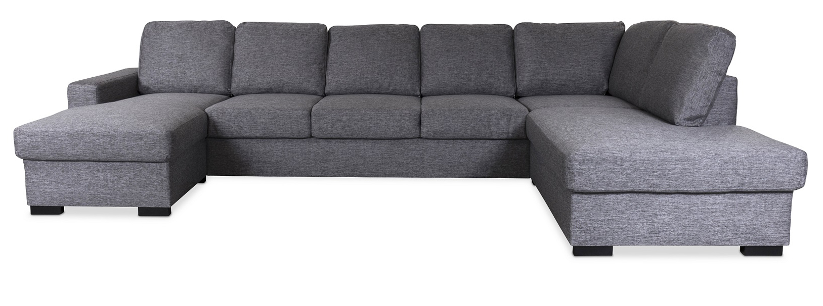 Zack dubbeldivan soffa medöppetavslut höger Grå 6990 Zack dubbeldivan soffa medöppetavslut höger Grå 6990