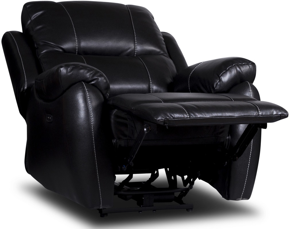 Enjoy Chicago ElRecliner Fåtölj Svart konstläder 9195 kr