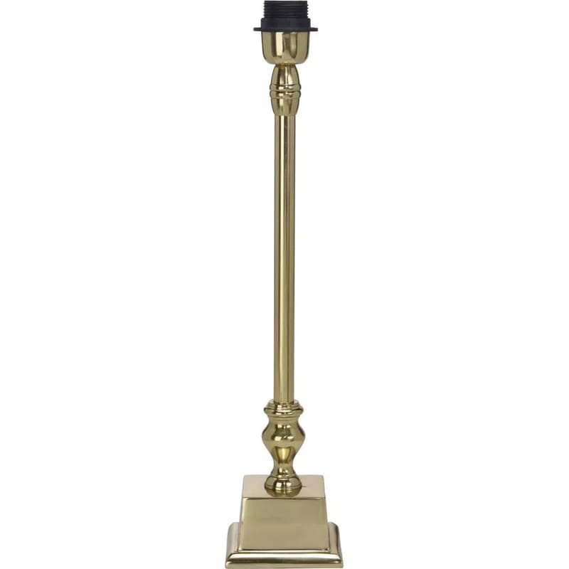 Linné lampfot - Guld - 65 cm, guld