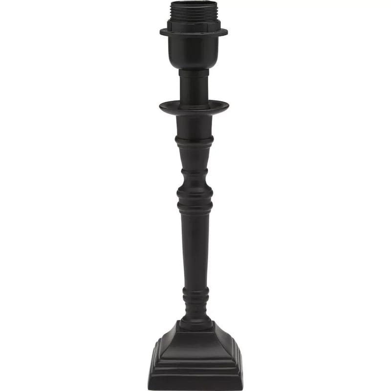 Salong lampfot - Svart - 33 cm, Svart