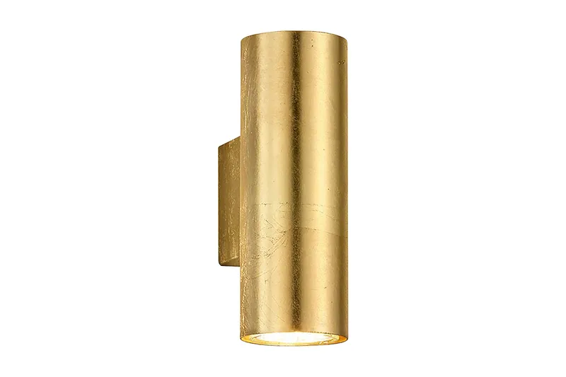 Cleo Vägglampa rund 2L GU10 guld - Guld - Products - Belysning - Lampor & belysning inomhus - Vägglampa