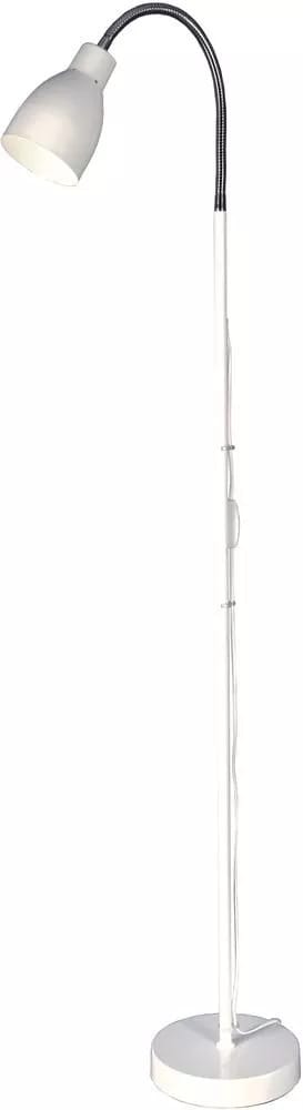 Golvlampa vit 136 cm hög, Vit
