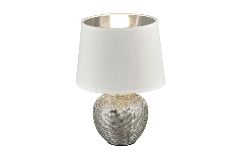 Luxor Bordslampa 26cm E27 silver - silver - Products - Belysning - Lampor & belysning inomhus - Bordslampa