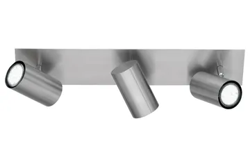 Marley Spotlight 3L  GU10 borstad stål - Borstad stål - Products - Belysning - Lampor & belysning inomhus - Hall lampa