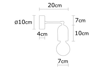 Noor Vägglampa - Natur - Products - Belysning - Lampor & belysning inomhus - Vägglampa