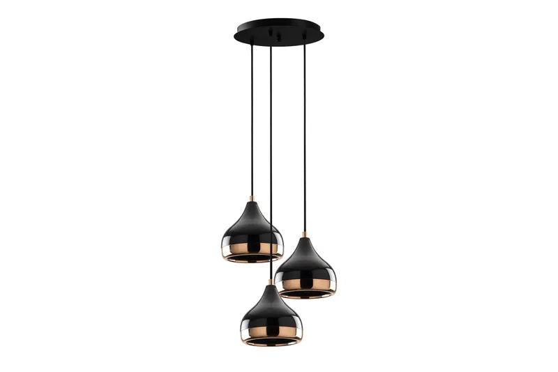 Opviq Yildo Taklampa - Svart/Koppar - Products - Belysning - Lampor & belysning inomhus - Taklampa & takbelysning