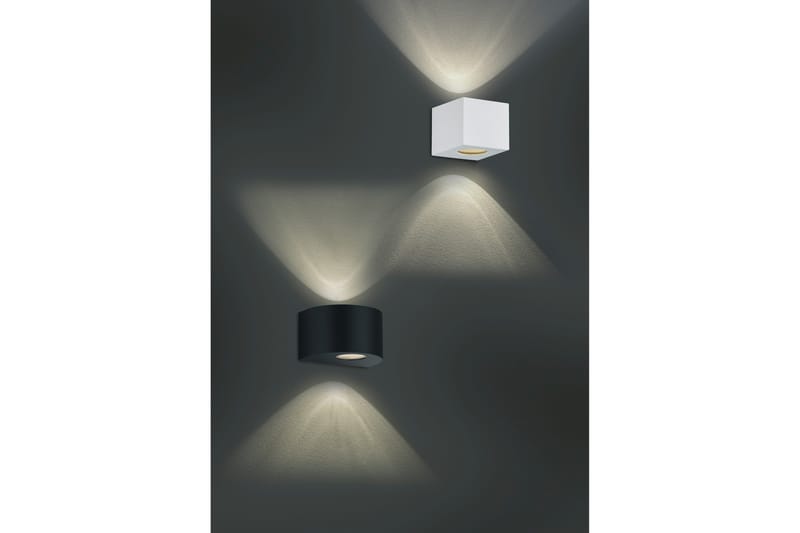 Rosario LED Vägglampa mattsvart - Mattsvart/Vit - Products - Belysning - Lampor & belysning inomhus - Vägglampa