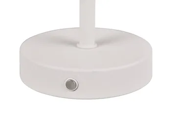 Jeff LED Bordslampa mattvit uppladdningsbar - Matt vit - Products - Belysning - Lampor & belysning inomhus - Sovrumslampa - Sänglampa - Sängbordslampa