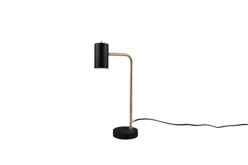 Marley Bordslampa GU10 mattmässing/ mattsvart - Mässing/Matt svart - Products - Belysning - Lampor & belysning inomhus - Sovrumslampa - Sänglampa - Sängbordslampa