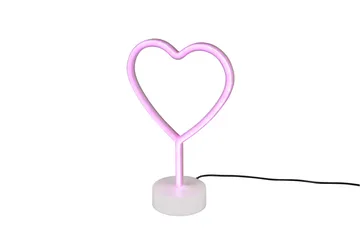 Heart LED Bordslampa vit - Vit - Products - Belysning - Lampor & belysning inomhus - Sovrumslampa - Sänglampa - Sängbordslampa