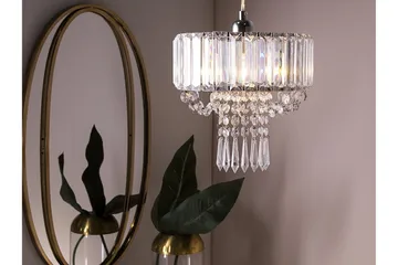 Adorn Ljuskrona 24 cm - Transparent - Products - Belysning - Lampor & belysning inomhus - Taklampa & takbelysning - Kristallkrona & takkrona