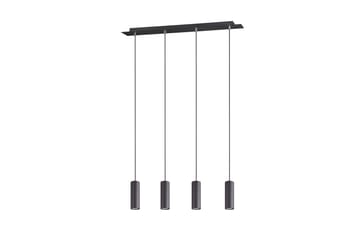 Marley Taklampa 4L GU10 mattsvart - Matt svart - Products - Belysning - Lampor & belysning inomhus - Taklampa & takbelysning - Kökslampa & taklampa kök