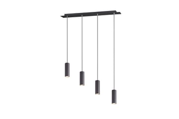 Marley Taklampa 4L GU10 mattsvart - Matt svart - Products - Belysning - Lampor & belysning inomhus - Taklampa & takbelysning - Kökslampa & taklampa kök