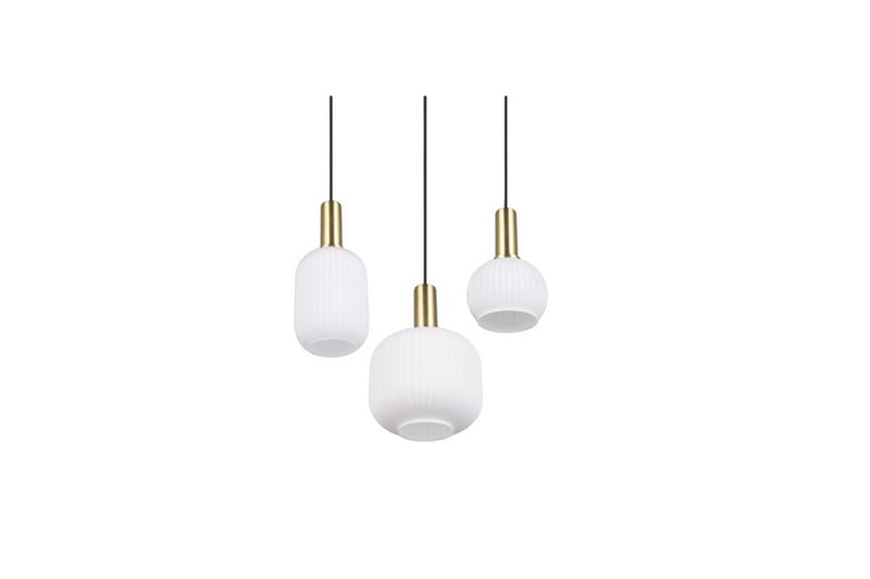 Pendel TRIO Diva 3-del, Mattmässing/vit - 3-del, Mattmässing/vit - Products - Belysning - Lampor & belysning inomhus - Taklampa & takbelysning - Kökslampa & taklampa kök
