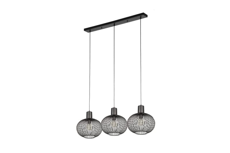 Pendel TRIO Gila 3-del, Mattsvart - 3-del, Mattsvart - Products - Belysning - Lampor & belysning inomhus - Taklampa & takbelysning - Kökslampa & taklampa kök