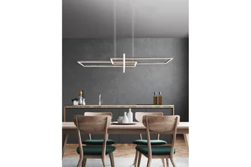 Pendel TRIO Salinas Borstad stål - Borstad stål - Products - Belysning - Lampor & belysning inomhus - Taklampa & takbelysning - Kökslampa & taklampa kök