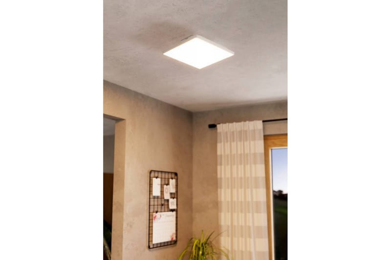 Plafond Eglo Turcona-CCT Vit 287x287 mm - 287x287 mm - Products - Belysning - Lampor & belysning inomhus - Taklampa & takbelysning - Takplafond
