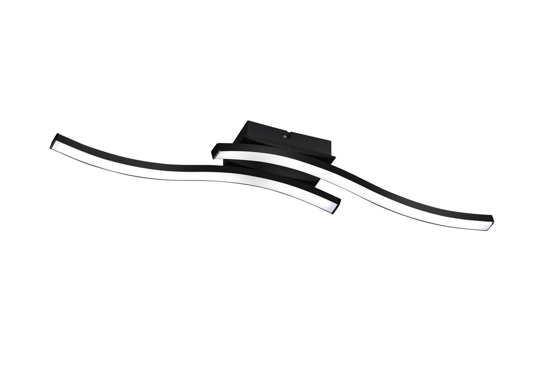 Route LED Plafond 2L mattsvart