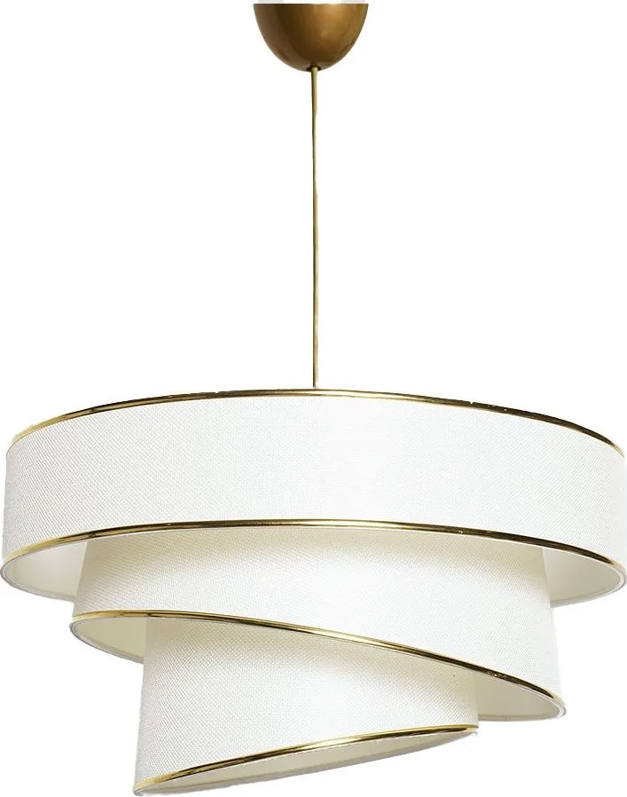 Taklampa Couper 40 cm, Guld