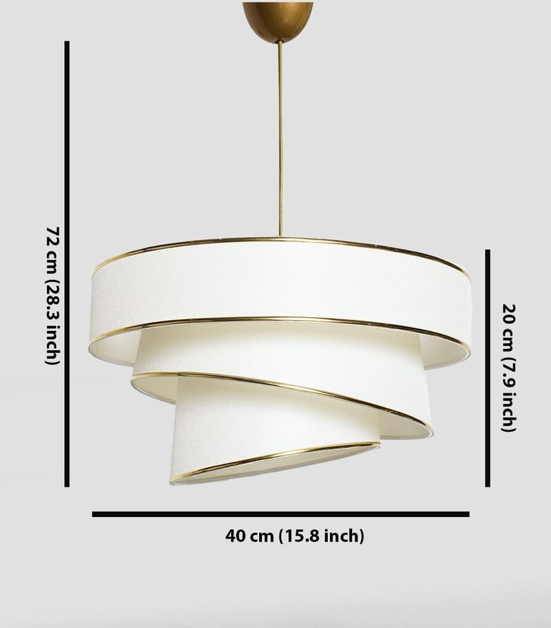 Taklampa Couper 40 cm - Guld - Products - Belysning - Lampor & belysning inomhus - Taklampa & takbelysning - Pendellampa & hänglampa