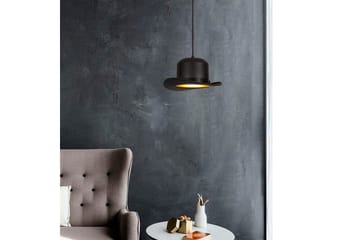Taklampa Hukle Svart - Svart - Products - Belysning - Lampor & belysning inomhus - Taklampa & takbelysning - Pendellampa & hänglampa