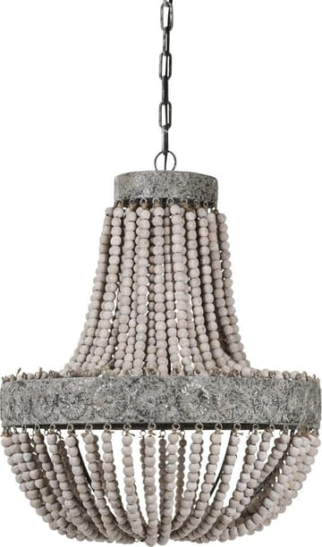Taklampa Kullampan med Träkulor - grå/natur - Products - Belysning - Lampor & belysning inomhus - Taklampa & takbelysning - Kristallkrona & takkrona