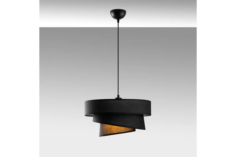 Taklampa Miwako Svart - Svart - Products - Belysning - Lampor & belysning inomhus - Taklampa & takbelysning - Pendellampa & hänglampa