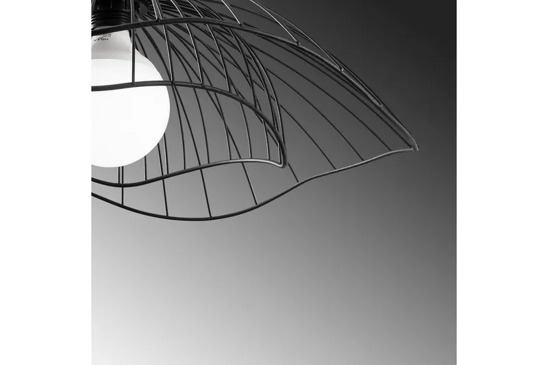 Taklampa Sudaskey Svart - Svart - Products - Belysning - Lampor & belysning inomhus - Taklampa & takbelysning - Pendellampa & hänglampa