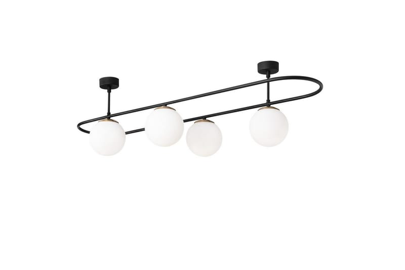 Taklampa Wynel Svart / Vit Fyra uttag - Fyra uttag - Products - Belysning - Lampor & belysning inomhus - Taklampa & takbelysning - Pendellampa & hänglampa