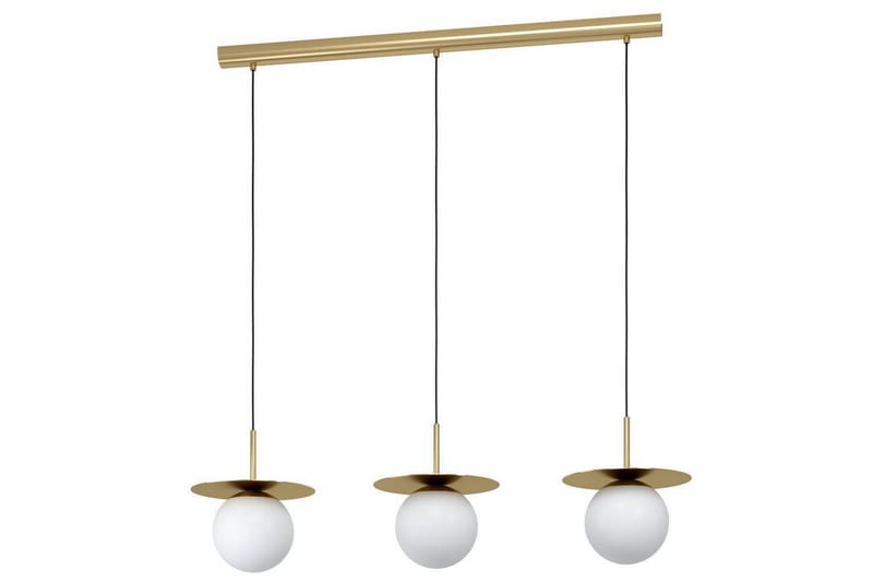 Takpendel Eglo Arenales Mässing/Opalvit med 3 Lampor - Products - Belysning - Lampor & belysning inomhus - Taklampa & takbelysning - Pendellampa & hänglampa