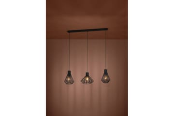 Takpendel Eglo Basidano Svart med 3 Lampor - Products - Belysning - Lampor & belysning inomhus - Taklampa & takbelysning - Pendellampa & hänglampa