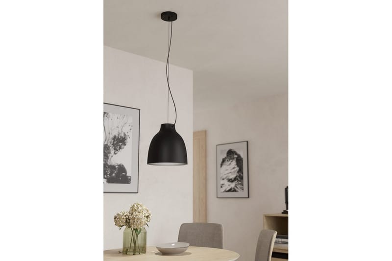 Takpendel Eglo Camasca Svart - Svart - Products - Belysning - Lampor & belysning inomhus - Taklampa & takbelysning - Pendellampa & hänglampa