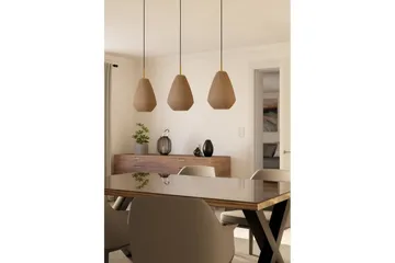 Takpendel Eglo Caprarola med 3 Lampor - Mässing - Products - Belysning - Lampor & belysning inomhus - Taklampa & takbelysning - Pendellampa & hänglampa