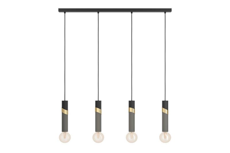 Takpendel Eglo Cedral Svart/Mässing med 4 Lampor - Products - Belysning - Lampor & belysning inomhus - Taklampa & takbelysning - Pendellampa & hänglampa