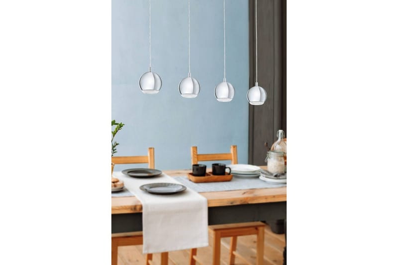 Takpendel Eglo Conessa med 4 Lampor - Krom - Products - Belysning - Lampor & belysning inomhus - Taklampa & takbelysning - Pendellampa & hänglampa