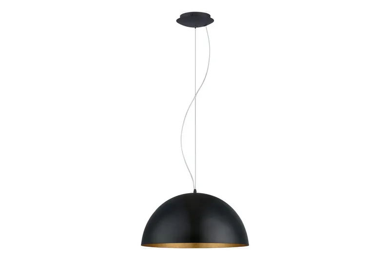 Takpendel Eglo Gaetano 1 Ø530 mm Svart, Guld - Svart/Guld - Products - Belysning - Lampor & belysning inomhus - Taklampa & takbelysning - Pendellampa & hänglampa