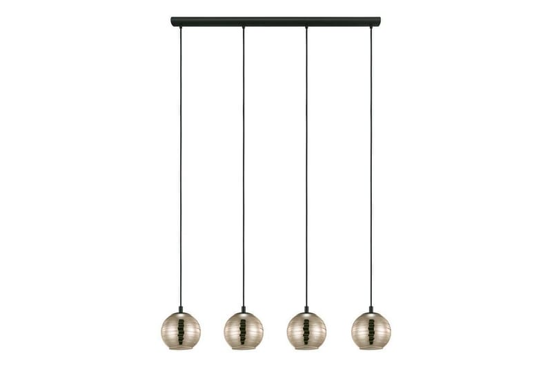 Takpendel Eglo Lemorieta Svart/Guld med 4 Lampor - Products - Belysning - Lampor & belysning inomhus - Taklampa & takbelysning - Pendellampa & hänglampa